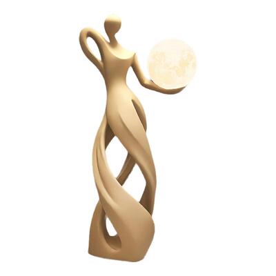 艺术电视柜沙发旁落地灯