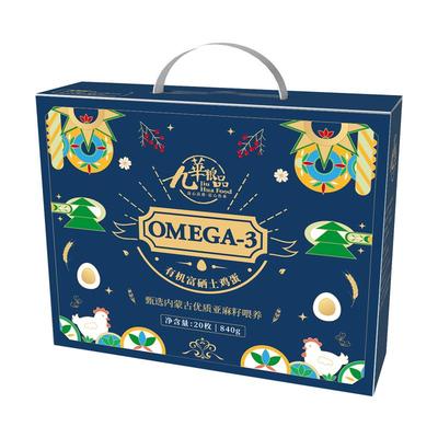 九华粮品Omega3有机富硒鸡蛋