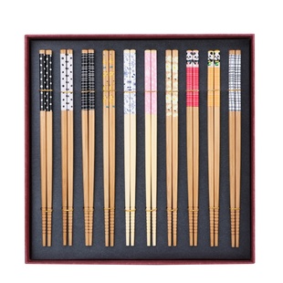 家用分餐分类家庭分用筷子分人分色一人一筷专人不同颜色区分竹筷