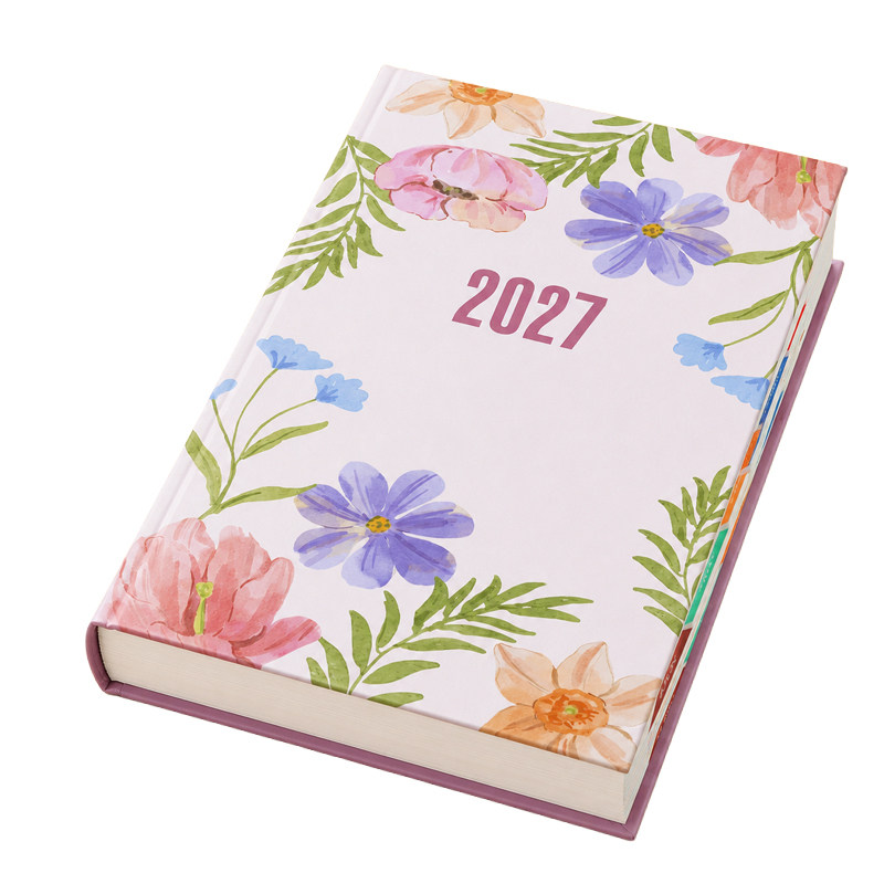 花卉日程本2027年新款自律打卡本