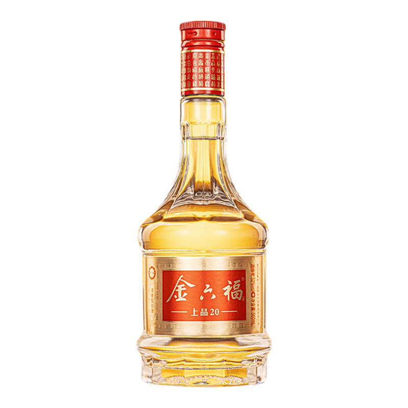 金六福白酒上品52度500ml*6瓶