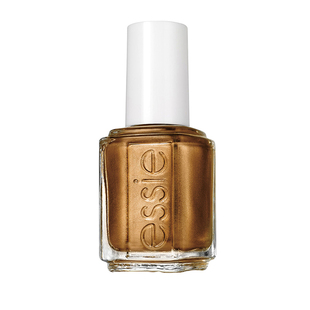 美国essie指甲油932 LEGGY LEGEND古铜金棕闪耀金 显白持久美甲