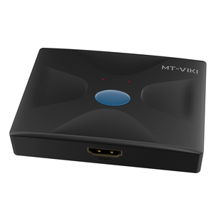 迈拓维矩 MT-HK02 2口kvm切换器hdmi高清4k双电脑usb键盘鼠标共享器打印机笔记本电脑电视显示器切屏器2进1出