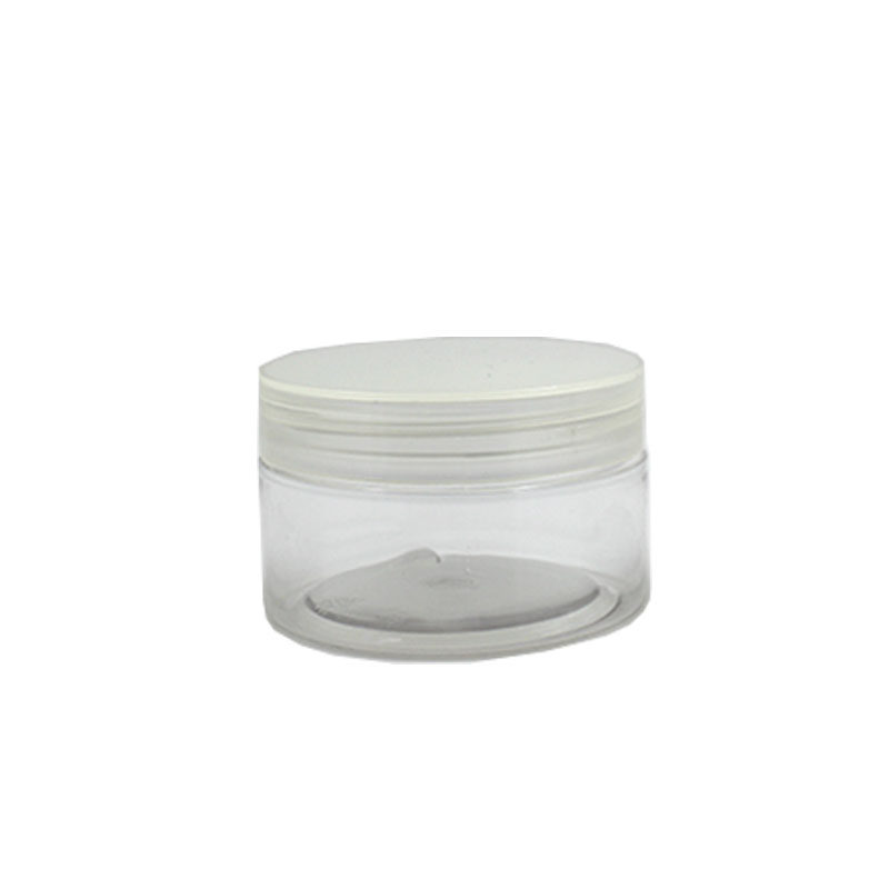 80g透明广口膏霜瓶68牙化妆品分装面霜面膜罐100g120g塑料空盒子