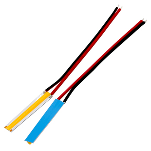 带线超窄5mm宽软cob灯带12伏led长条24v5v柔性usb灯条白光红绿蓝