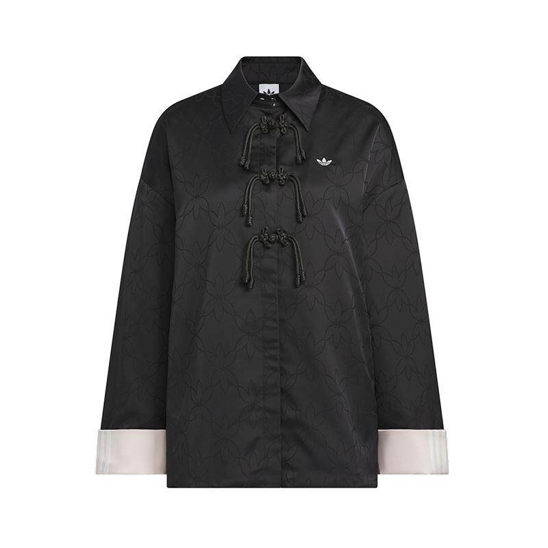 Adidas阿迪达斯三叶草女装2025秋季新款NEW SHIRT外套夹克KB6407