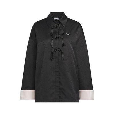 Adidas阿迪达斯三叶草女装2025秋季新款NEW SHIRT外套夹克KB6407