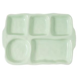 陶瓷211减脂餐盘分格减肥专用高级感家用饭盘一人食学生盘快餐盘