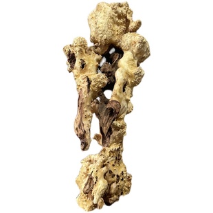 天然杜鹃根树根雕家居客厅博古架陈设艺术民宿茶室装饰灯架摆件