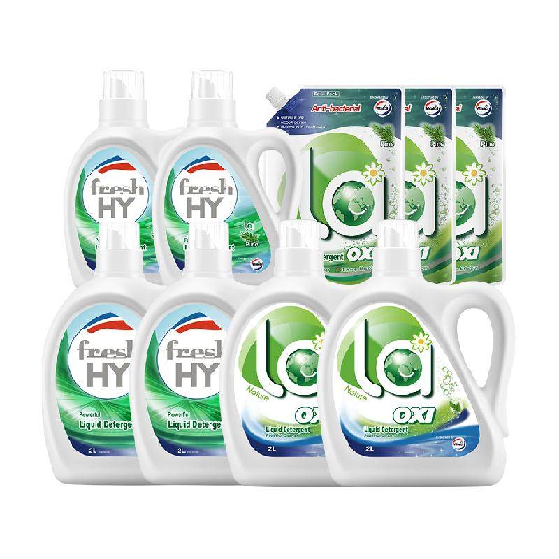 La有氧洗清可新威露士除菌洗衣液26斤家庭装除菌除螨深层清洁
