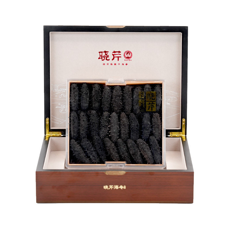 晓芹海参 大连海参 41-60头 500g 淡干海参 大连海刺参 海参礼盒