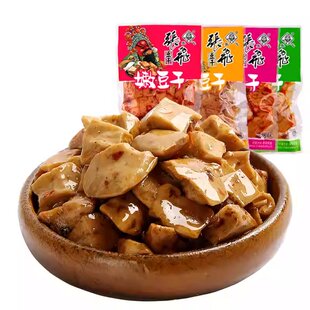 张飞嫩豆干四川风味小吃小包装即食麻辣豆腐干厂家直销买4斤送1斤
