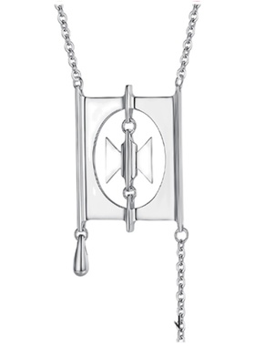 CHUNRAN长款中性毛衣链925银项链