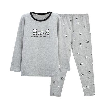 红豆儿童保暖内衣全棉女童秋衣秋裤男童纯棉加厚睡衣家居服套装