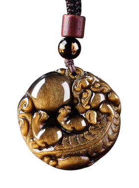 【已祝福】普陀山金曜石貔貅吊坠