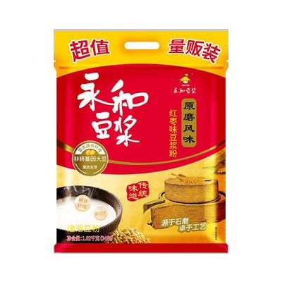 1020g原磨红枣味34小包豆浆粉