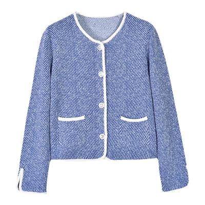 WITTYFOX小香风针织开衫外套背心