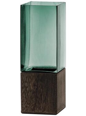 视远新中式玻璃百搭可落地花瓶