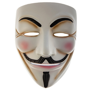 V字仇杀队成人男全脸抖音面具守望死神黑之契约蛭子面具万圣节cos