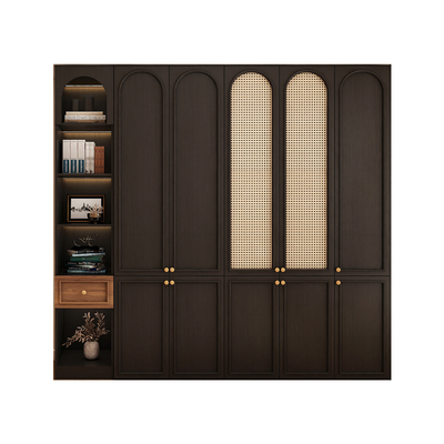 小红书同款法式奶油风衣柜衣帽间