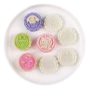 hellokitty凤梨酥模具卡通新年糕点绿豆糕广式手压式家用烘焙工具