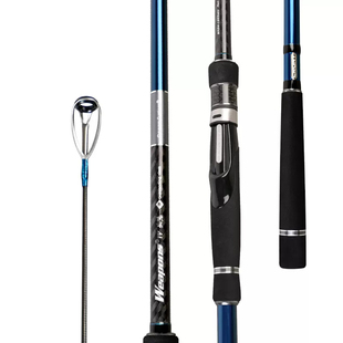 科尼路亚竿fuji武器四代M/MH/H快调直柄泛用超轻超远投翘嘴鳡鱼杆