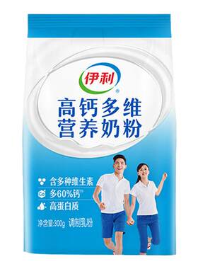 伊利旗舰店中老年多维高钙奶粉