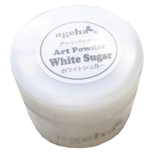 日本正品Ageha砂糖粉美甲糖果粉白色闪粉White Sugar15g天使之翼