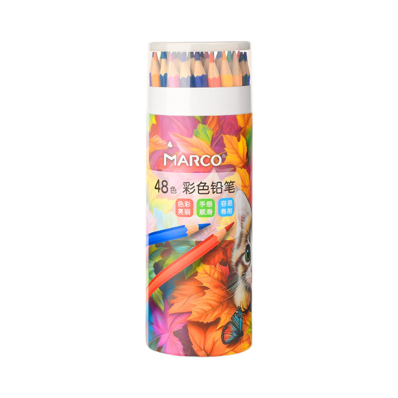 马可彩色铅笔涂色绘画美术专用
