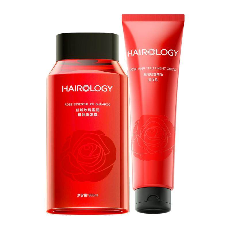 丝域玫瑰精油洗发水香水洗头膏柔顺滑留香养护洗发露护发素套装女