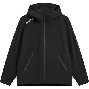 李宁户外CF溯｜万龙甲冲锋衣男女防水防风连帽情侣梭织运动服外套