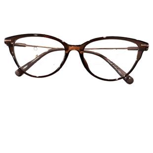 韩系上扬猫眼框眼镜近视女可配有度数素颜神器大框显脸小眼睛镜架