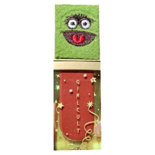 Girlcult本草纲目苗疆巫女情话唇釉 S03天仙羊皮书裸色牛皮纸唇泥