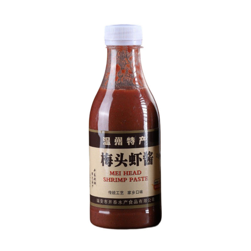 温州特产梅头虾酱腌制海鲜酱