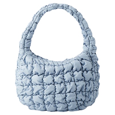 橙子少女褶皱云朵包高级质感