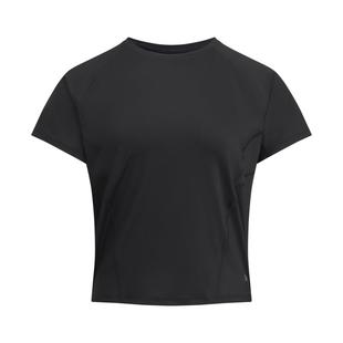 安德玛官方UA秋冬Elite Vent女子宽松训练健身运动短袖T恤6010114