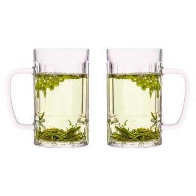 带把手家用套装啤酒扎啤带把茶杯