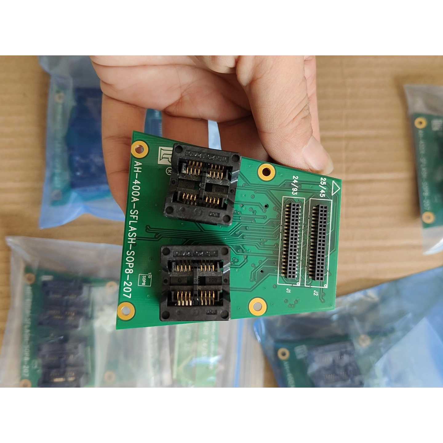 议价可维修AH400ASFLASHSOP8207烧录座力浦