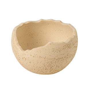 钥匙收纳盒门口进门洞石桌面收纳桶创意摆件高级感入门玄关收纳盒