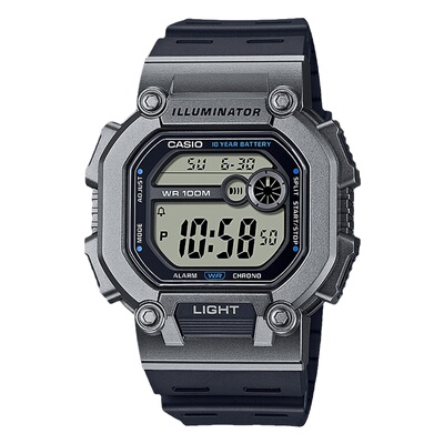 卡西欧小方块户外运动风学生表