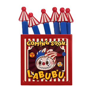 POPMART泡泡玛特WHY SO SERIOUS封口夹磁吸收纳盒套组盲盒冰箱贴