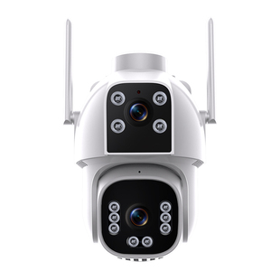 4G黑光夜视全彩摄像头360度全景监控器无线家用手机远程室外高清