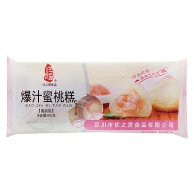 优之原爆汁蜜桃糕400g桃子包果味