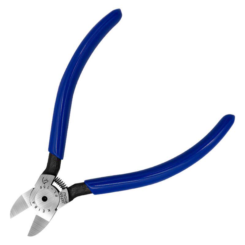 马牌keiba专业斜嘴钳45度角水口钳子进口高精密斜口钳加硬 PL-756