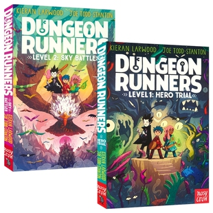 Dungeon Runners 奔跑者1-2 地牢跑者 儿童文学 奇幻冒险小说 章节书 蓝彼得奖作家水石奖作家 英文原版进口图书