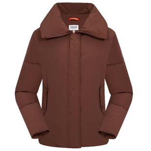 LAFUMA乐飞叶cordura耐磨防泼水保暖鹅绒羽绒服女可拆袖马甲外套