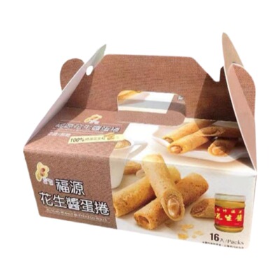 推荐台湾特产老店芝麻酱夹心蛋卷