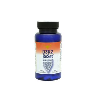 美国原产进口ReSet维生素D3K2 成人保健品植物萃取中老年补钙60粒