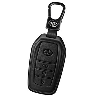 专用26款丰田凯美瑞钥匙套荣放锋兰达锐放威兰达亚洲龙雷凌包扣壳