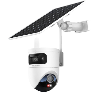 海康威视4g太阳能摄像影头360度户外免插电高清监控器连手机远程